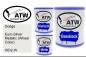Preview: Dodge, Euro-Silver Metallic (Wheel Color), WD2-W: 1L Lackdose + 1L Klarlack + 500ml Härter - Set, von ATW Autoteile West.